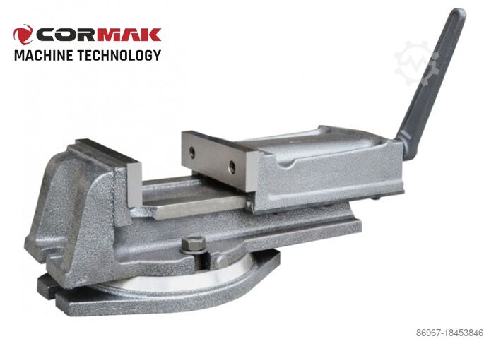 Тиски станочные 160x125 мм CORMAK QH160