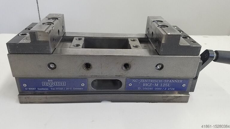 Компактный центрический зажим NC RÖHM RKZ-M 125 L