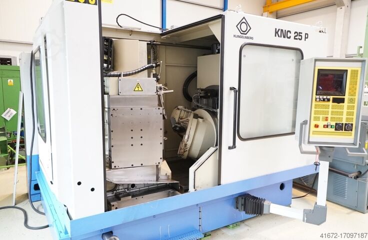 Станок для нарезания конических зубчатых колес - криволинейные зубья KLINGELNBERG KNC 25 P