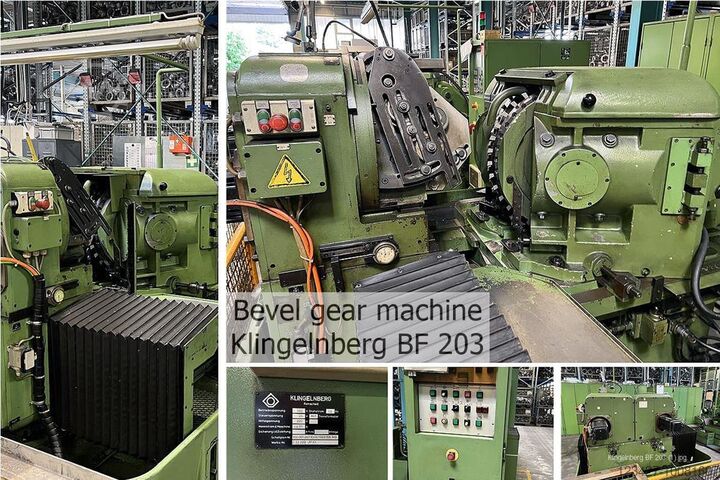 Фрезерный станок для конических шестерен Klingelnberg BF 203