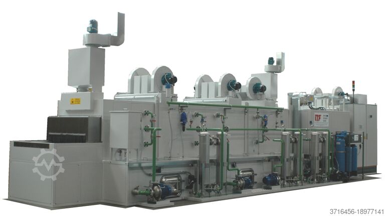 Очистительная машина туннельного типа ITF Spray tunnel cleaning