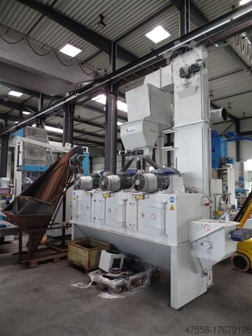 Система струйной обработки - система непрерывной струйной обработки Tsomakos TSFD70/3-11-federhärten