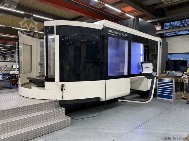 обрабатывающий центр 1600 x 1100 x 1400 DMG MORI dmc 160h duoBLOCK