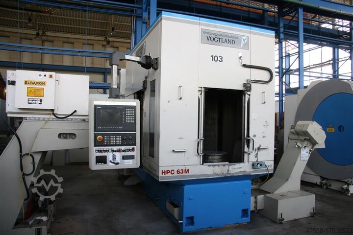 Обрабатывающий центр - горизонтальный WERKZEUGMASCHINENFABRIK VOGTLAND GMBH HPC 63 M  - 4 Achsen / 4 axis