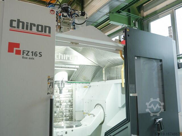 5-осевой обрабатывающий центр CHIRON FZ 16 S five axis