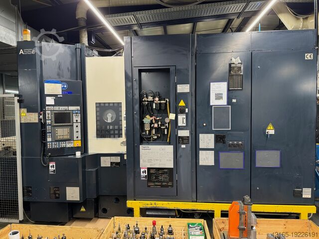 Горизонтальный обрабатывающий центр MAKINO A55