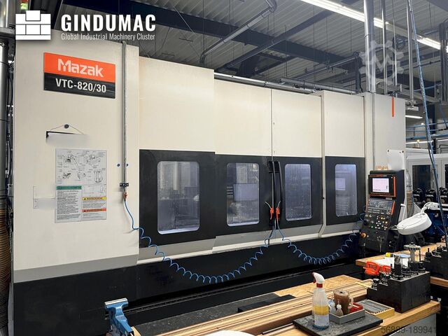 Вертикальный обрабатывающий центр Mazak VTC-820/30