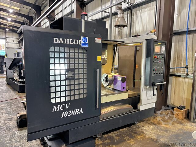 Вертикальный обрабатывающий центр, с 4-й осью Dahlih DL-MCV-1020BA