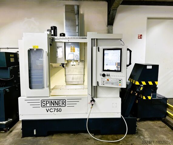 Heidenhain iTNC 620, Кнопка Blum 3D, ИКЗ Spinner VC750