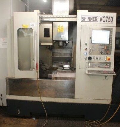 Обрабатывающий центр SPINNER VC 750