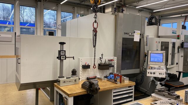 Обрабатывающий центр 5-осевой с ЧПУ 92 WKZ Deckel Maho DMU 50 eVolution 30.000 1/min Spindel