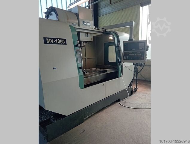 Вертикальный ЧПУ центр YANG MV 1060