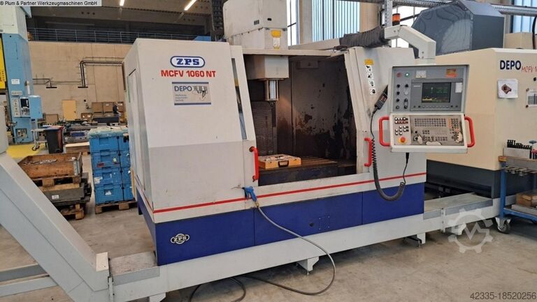 Обрабатывающий центр - вертикальный ZPS / DEPO MCV 1060