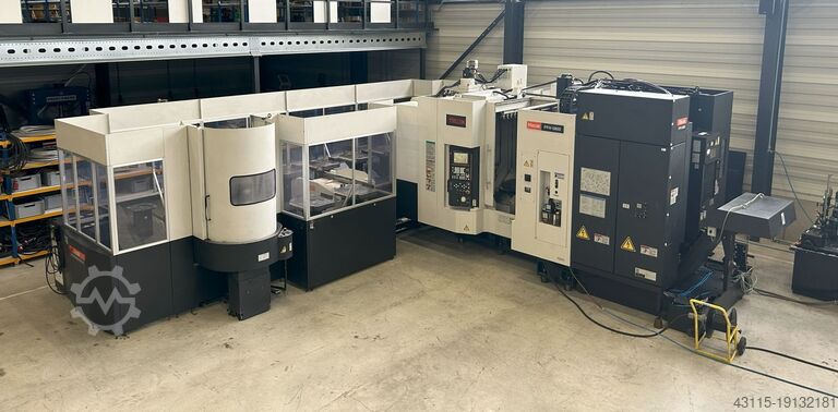 Горизонтальный обрабатывающий центр с ЧПУ Mazak PFH 5800 Palletech