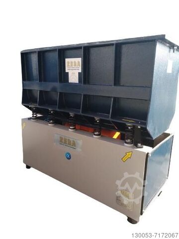 Вибрационный станок для обработки поверхности  ZTV250 Trough type vibratory machine