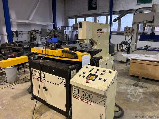 Перфорация отверстий ЧПУ позиционирование упора GEKA Puma 70/E-750 inkl. CNC Positionieranschlag