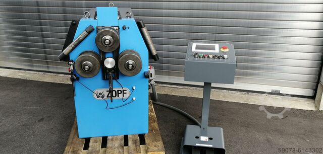 Станок для гибки колец и профилей Zopf ZB 80/3 Heco mit NC Steuerung