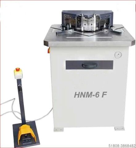 вырубной станок с фиксированным углом 90° KK-Industries Ausklinkmaschine Sahinler HNS-6 F