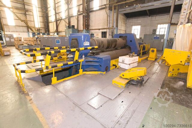 Гибочные вальцы для пирамидальной гибки со штифтом для тяжелых условий эксплуатации Bronx 