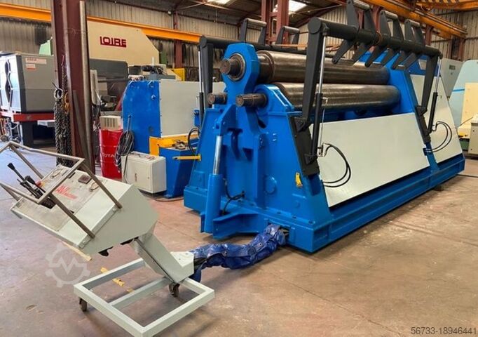 Гидравлический трехвалковый круглогибочный станок DAVI MCO  3050 x 30/25 mm