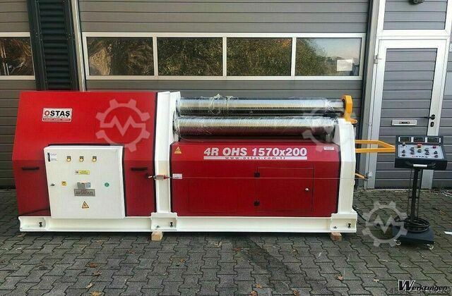 Пластинчатый валик 4 ролика Ostas 4R OHS 1570 x 200