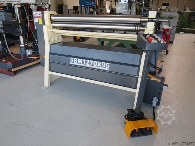 Рулоны, листогибочный станок - 3 рулона OSTAS SBM 1270 x 95