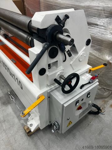 Станок для гибки листового металла - 3 ролика OSTAS ORM 1070 x 4