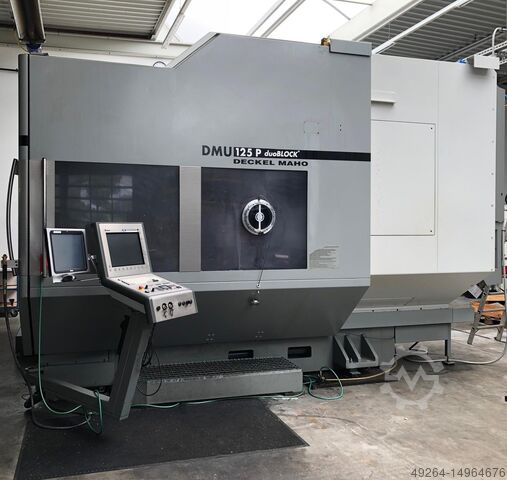 Обрабатывающий центр Deckel Maho DMU 125 P duoBLOCK
