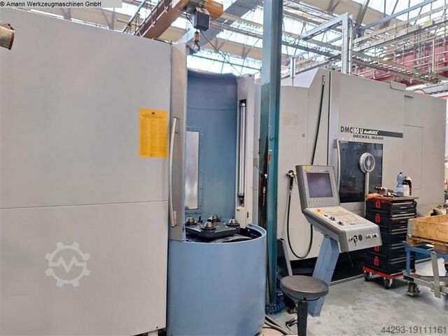 Обрабатывающий центр - универсальный DECKEL MAHO DMC80U duoBLOCK