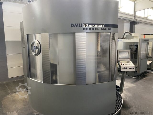 Обрабатывающий центр - универсальный DMG DMU 80 monoBlock