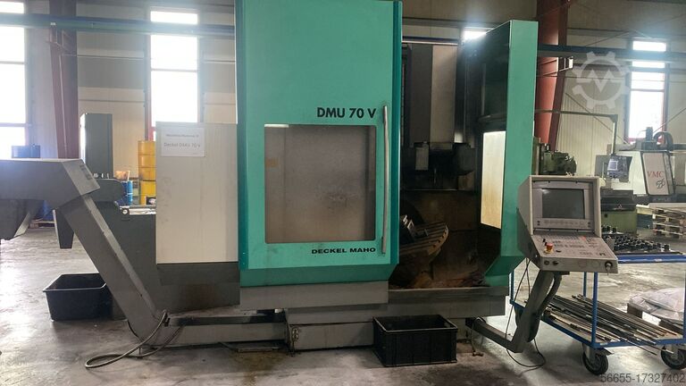5-осевой обрабатывающий центр с ЧПУ DMU 70 V IKZ 60 fach wkz wechsler