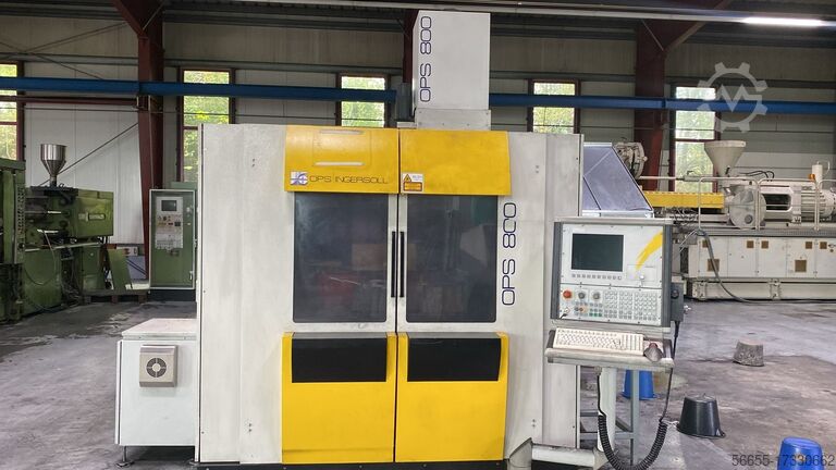 3-осевой обрабатывающий центр с вытяжкой Ingersoll OPS 800 HSC-42.000 1/min