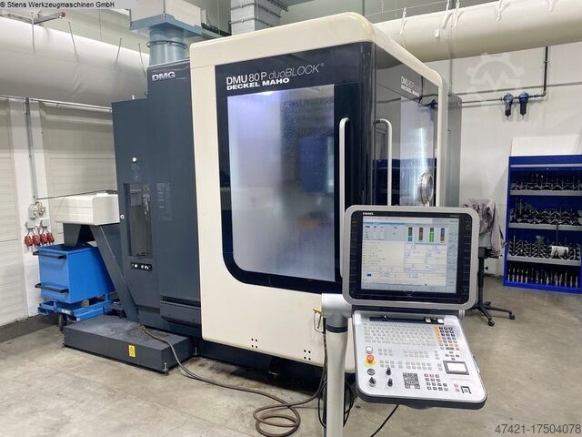 Обрабатывающий центр - универсальный DMG DECKEL MAHO DMU 80 P duoBlock