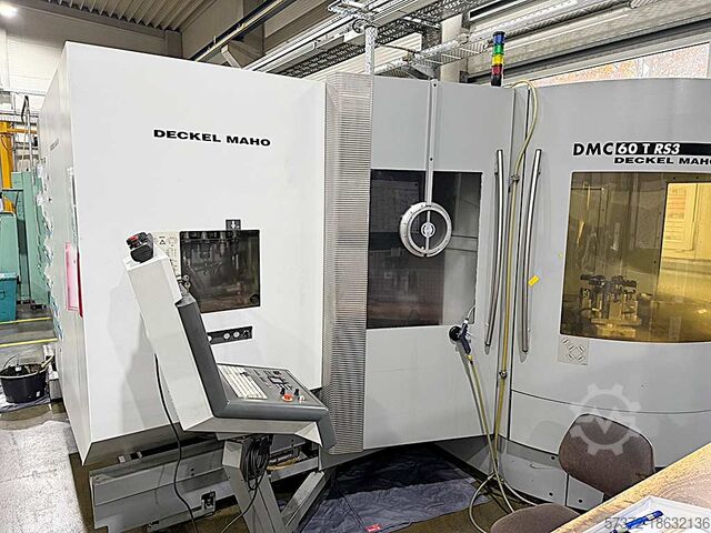 Обрабатывающий центр с ЧПУ DMG DMC 60 T RS3