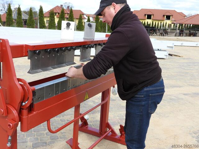 Поворотно-гибочный станок Prod-Masz Abkantbank Segmentabkantbank SGR-1m/1.5 3fach segmentierte Abkantbank