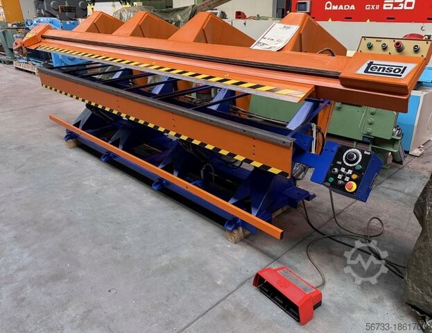 Поворотно-гибочный станок TENSOL 4050 x 2,0 mm