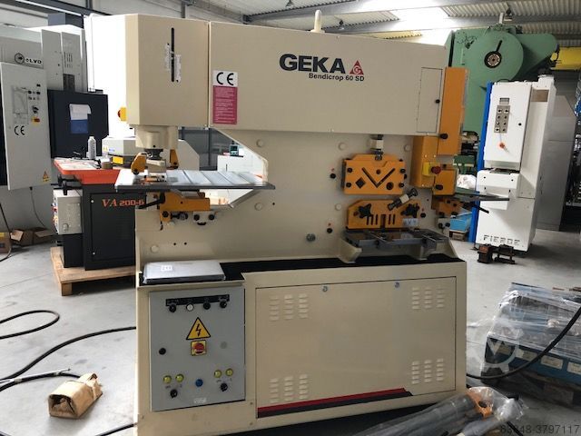 IRONWORKER 60T GEKA BENDICROP 60SD