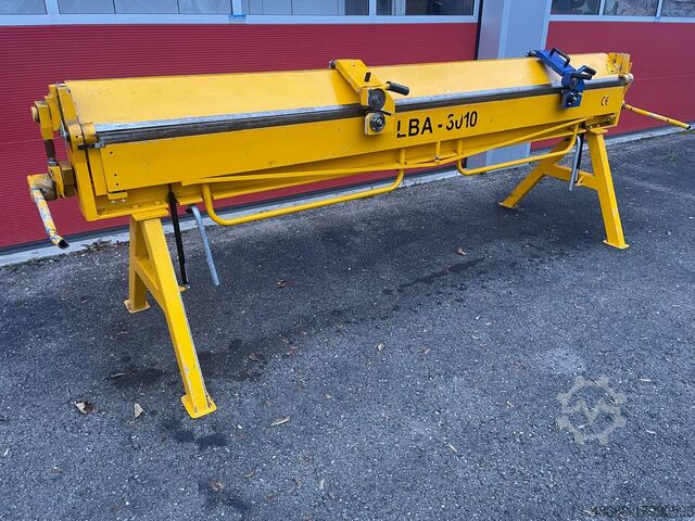 Поворотный гибочный станок Листогибочный пресс Metal Master LBA 3010