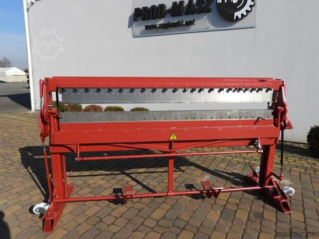 Листогибочный пресс, гибочный станок, складной стол Prod-Masz Abkantbank, Abkantmaschine Segmentabkantbank 2 meter, Klavierbank