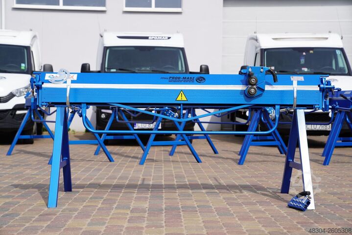 Листогибочный пресс 2м, поворотная гибочная машина Prod-Masz Abkantbank Biegemaschine Abkantbank ZGR-2140/0.8 + Rollenschere