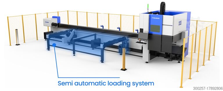 Станок для лазерной резки BAISON Laser G24C Proffesional Tube laser cutting