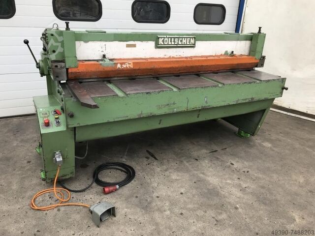 Гильотинные ножницы Swing Cut, гильотинные ножницы для листового металла, ножницы для листового мета KÖLLSCHEN BSK 2000/2