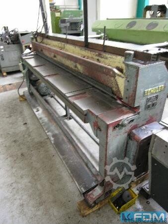 Пластины сдвига - механические SCHULER ST 1,25 x 2500