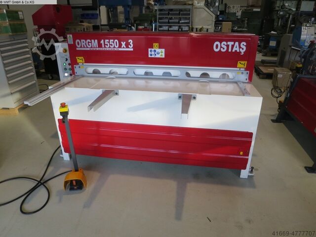 Гильотинные ножницы - механические OSTAS RGM 1550 x 3