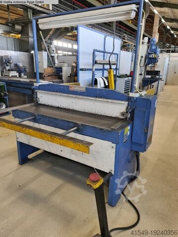 Гильотинные ножницы - механические KNUTH 1350 x 3