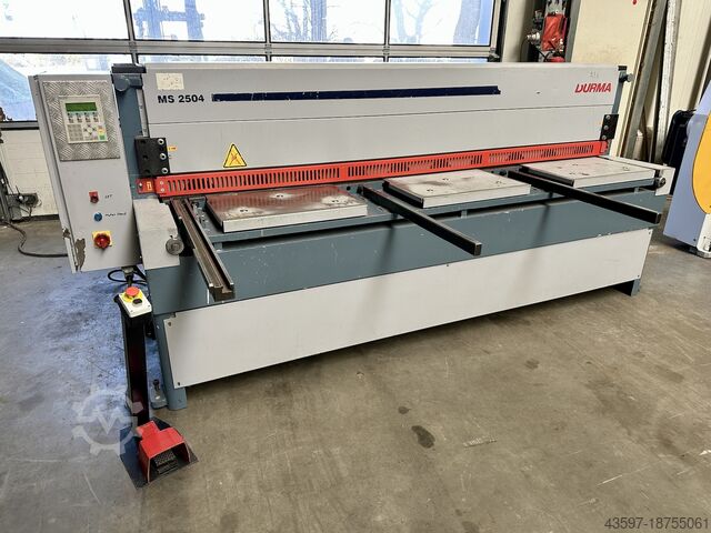 Гильотинные ножницы DURMA MS 2504