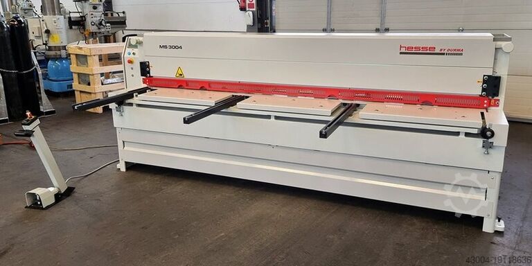 Гильотинные ножницы - механические HESSE by DURMA MS 3004