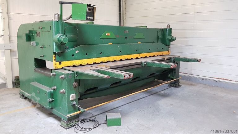 Мот. гильотинные ножницы HÄNGGI AOS 3100-8