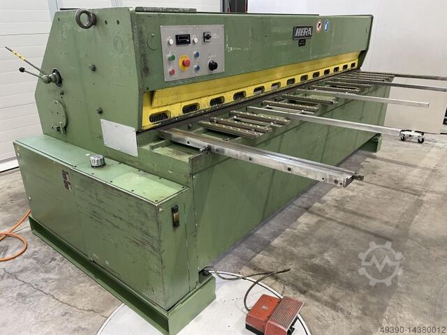 Гидравлические гильотинные ножницы с качающимся лезвием, гильотинные ножницы для листового металла,  HERA HSS III