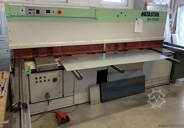 Гильотинные ножницы с поворотным резом HATEBUR Hatastar S4-3000